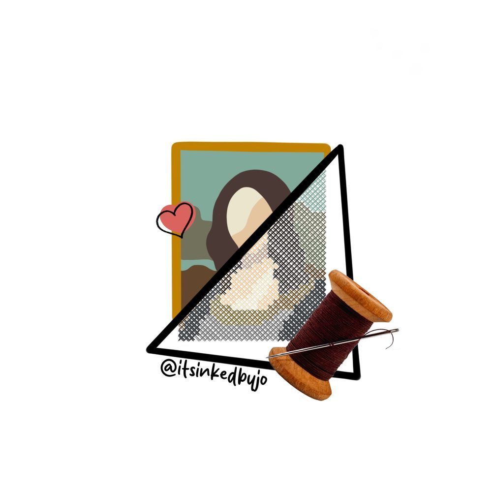 Mona Lisa Cross-stitch 