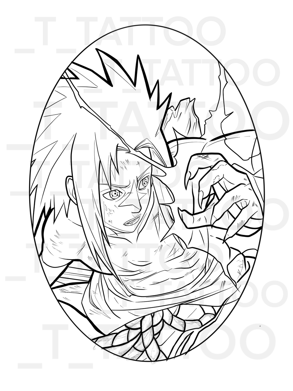 SASUKE CURSE MARK