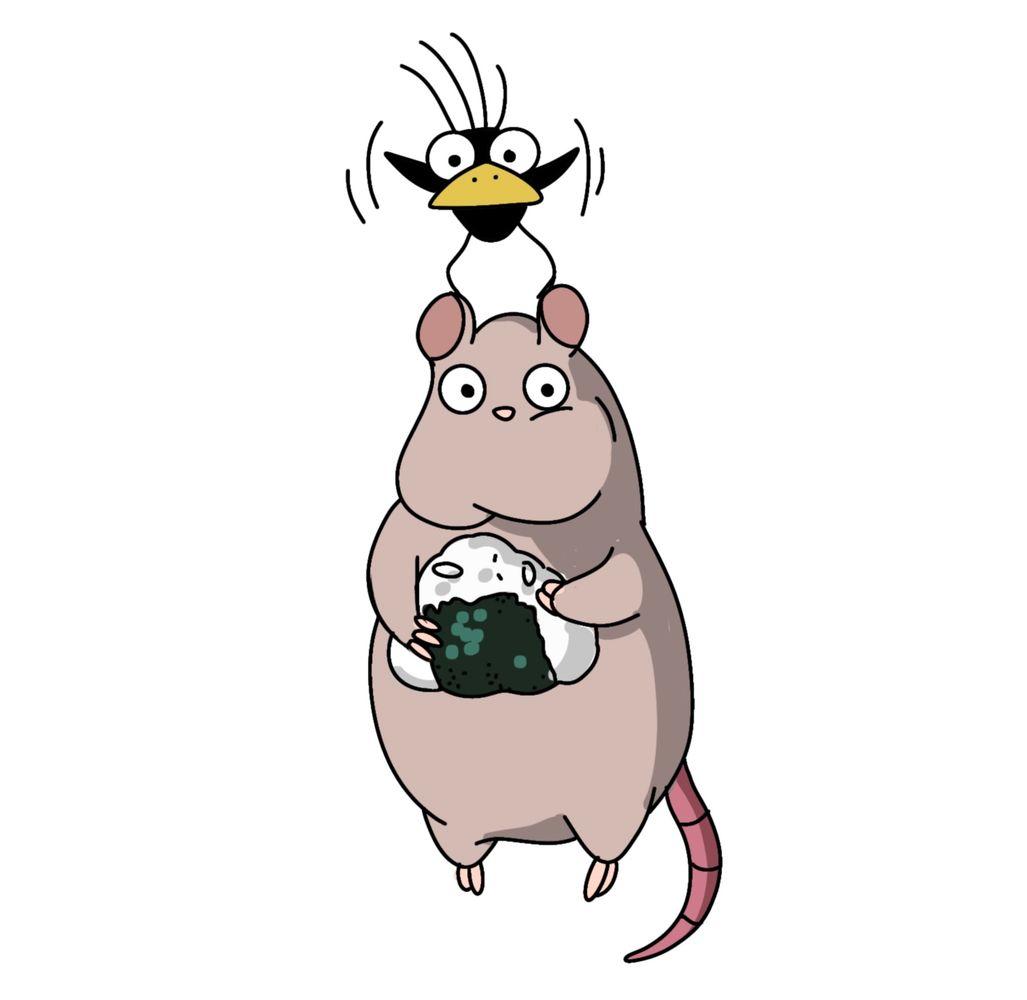  Spirited Away Mouse and Bird