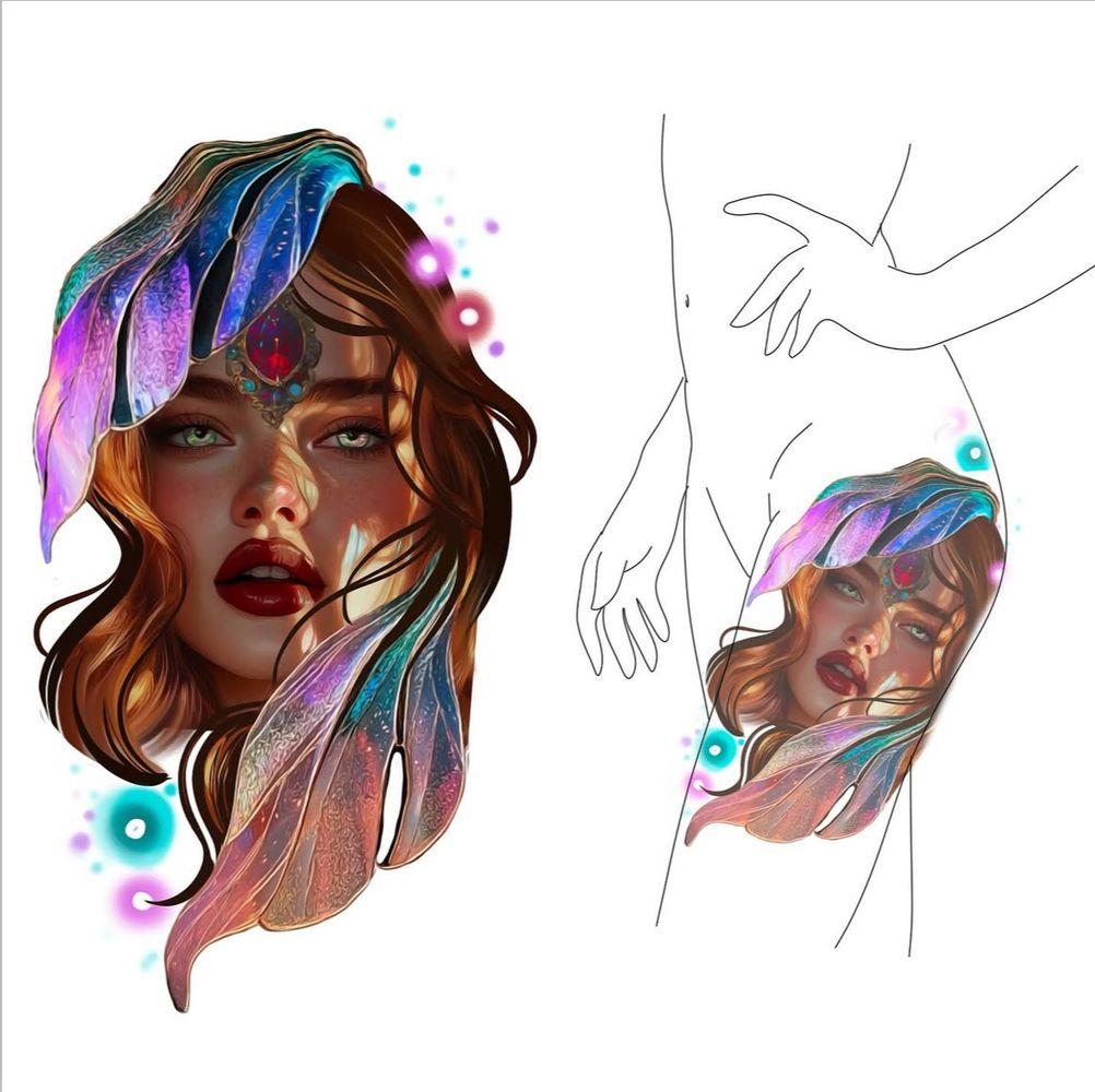 Magical Lady Face