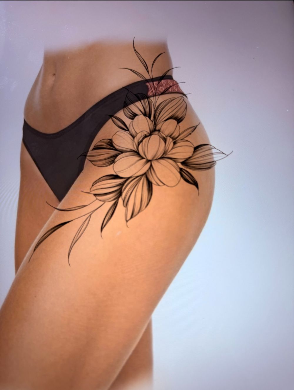 Flowy Peony