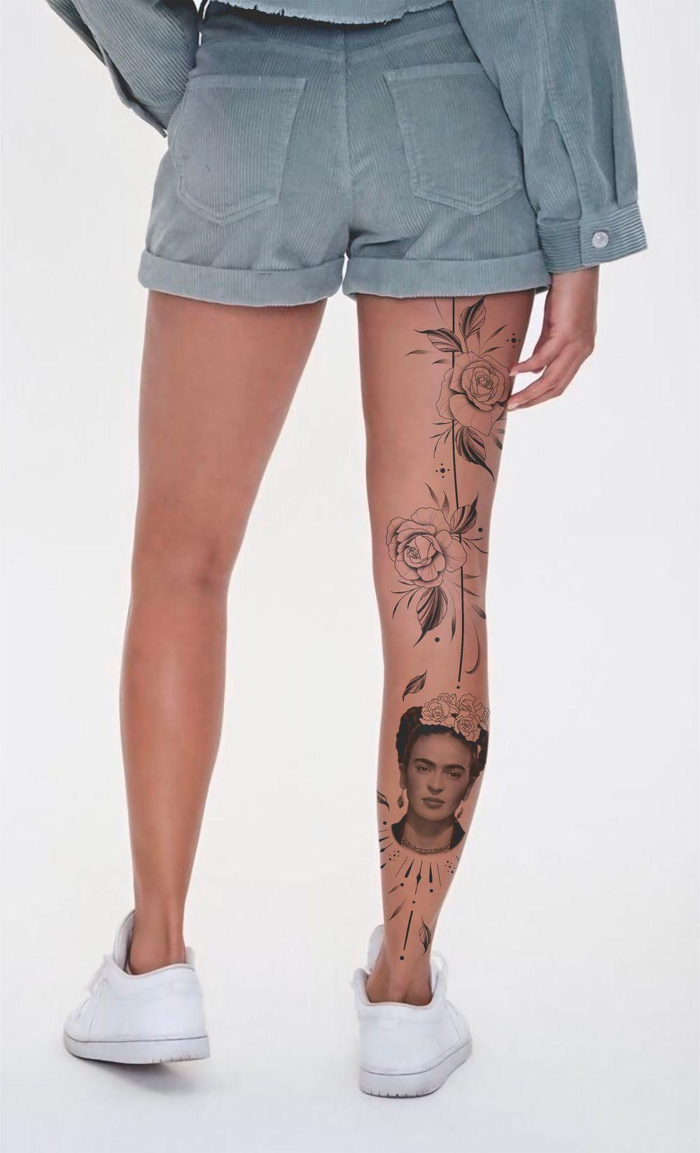 Frida Khalo full-leg concept