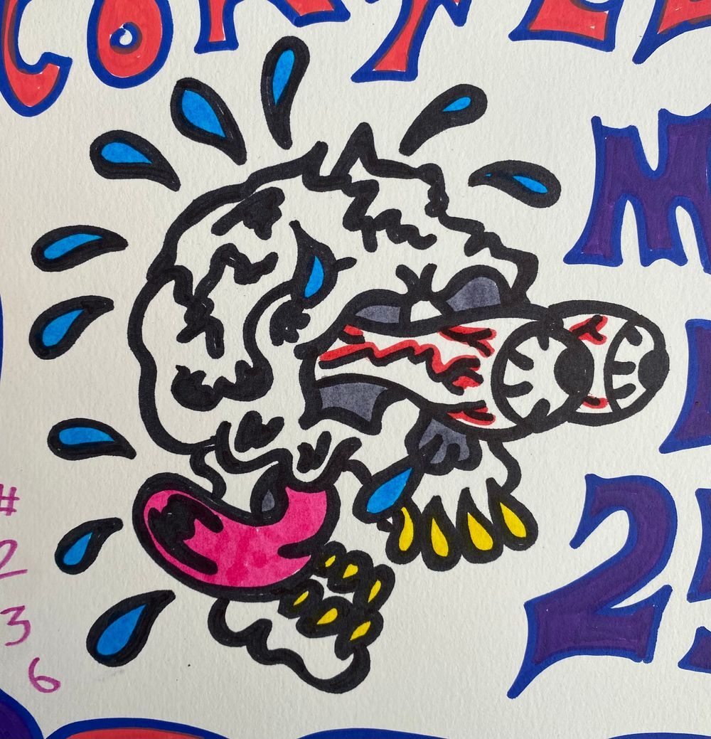 Sweating skull