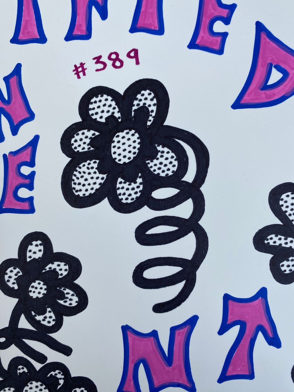 Spiral flower 