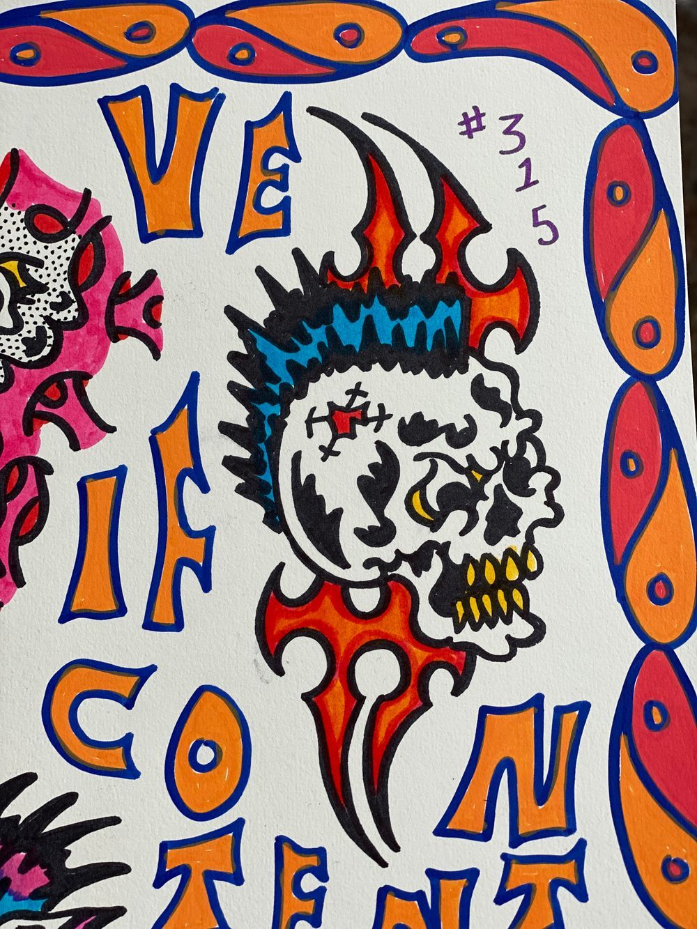 Punk skull
