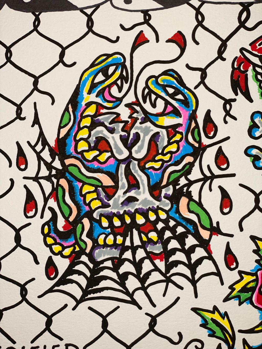 Skull snake