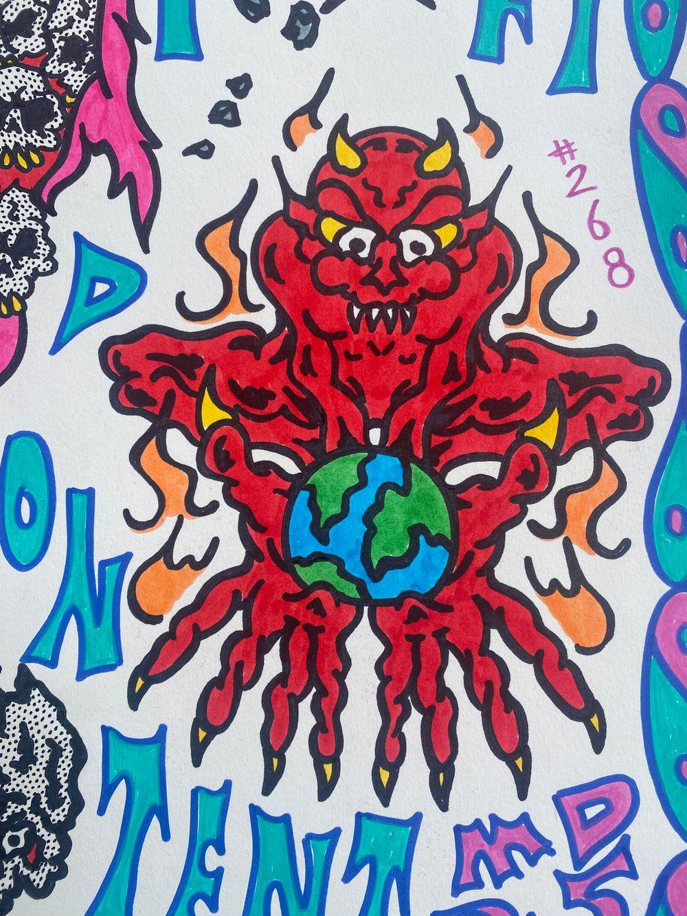 The whole world 