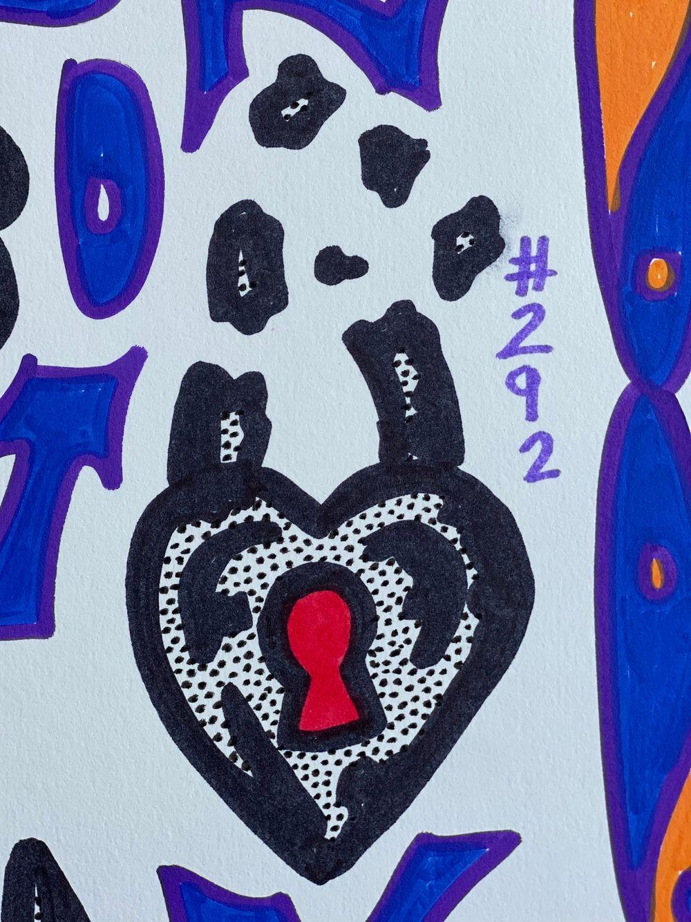 Snapped Heart lock 