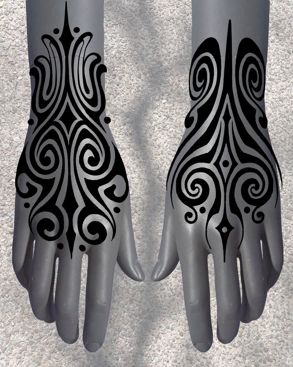 Ornamental hand