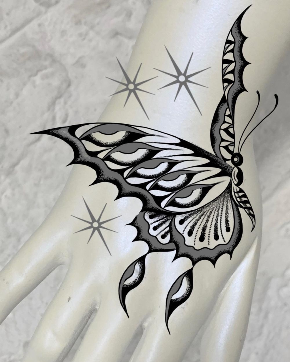 Butterfly and Filigree
