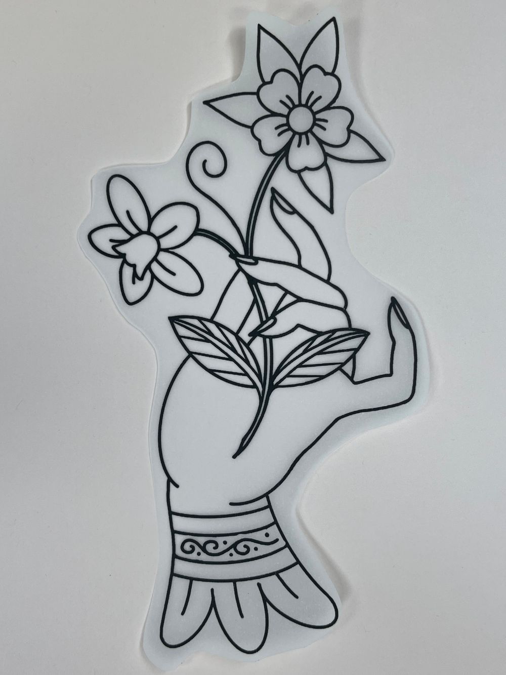 Offering hand
