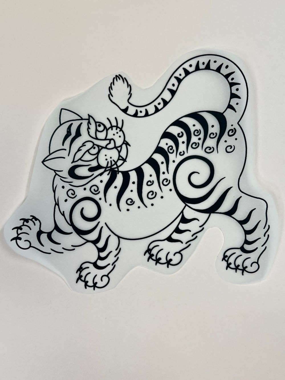 Derpy tiger