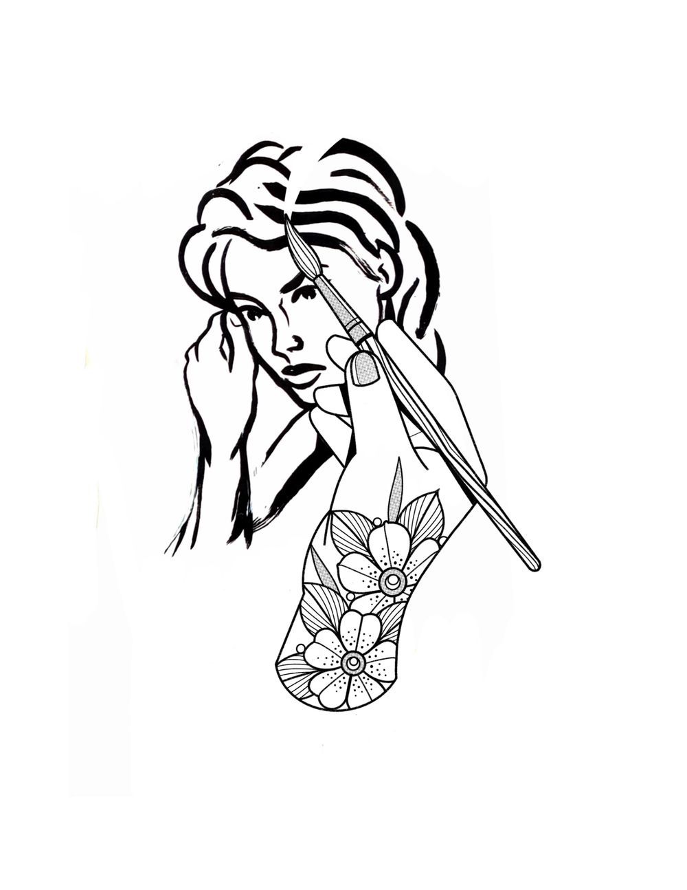 Brushy bold Barbara 