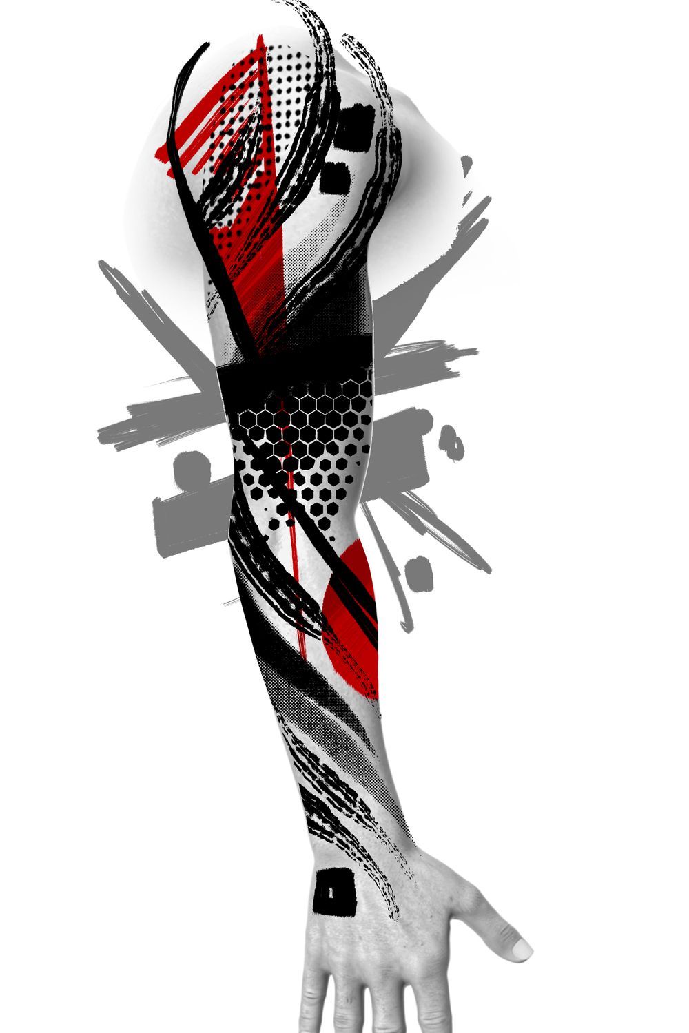 Abstract sleeve 