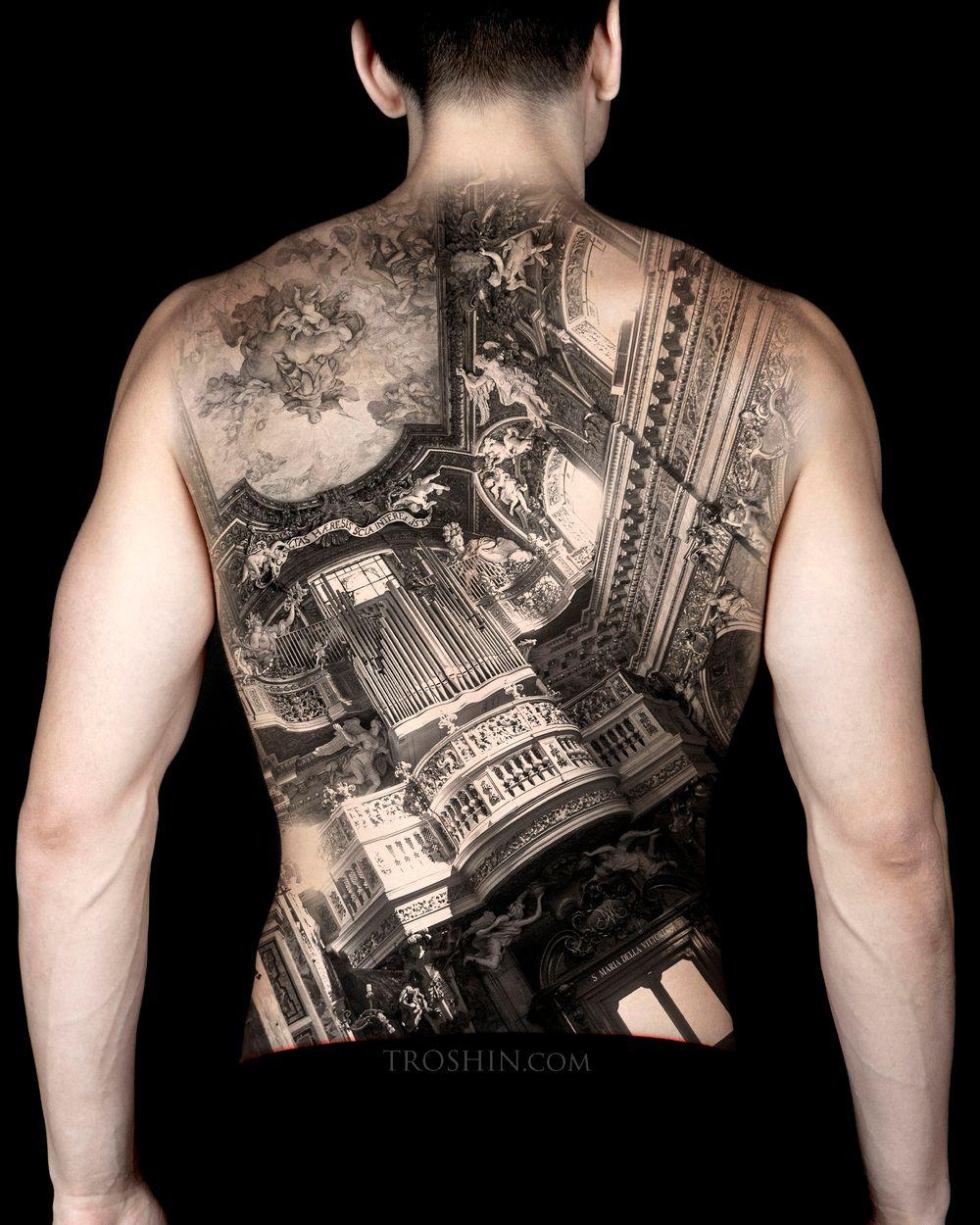Cathedral Back Piece #01