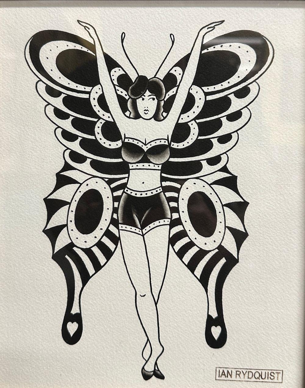 Butterfly girl