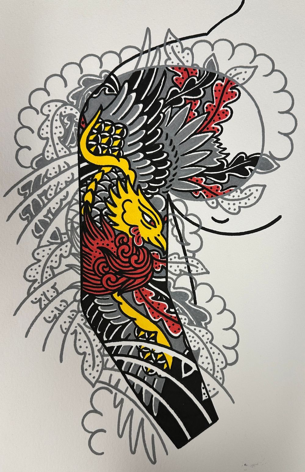 Phoenix Sleeve