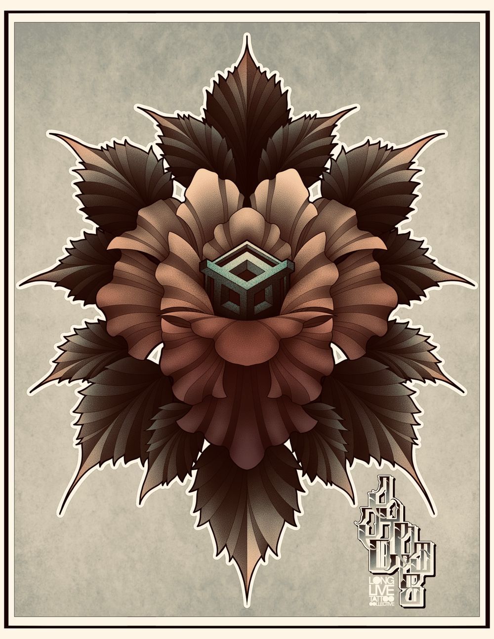Geo flower