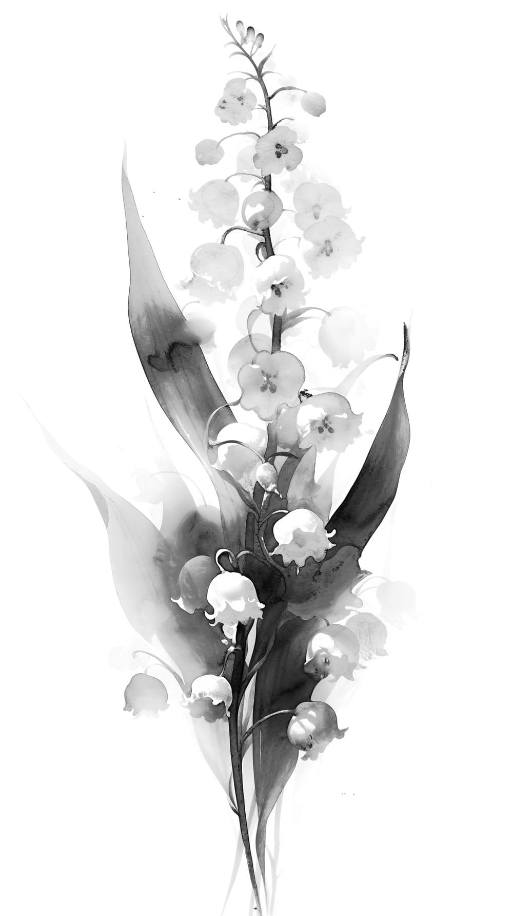 Lily of the Valley watercolor
