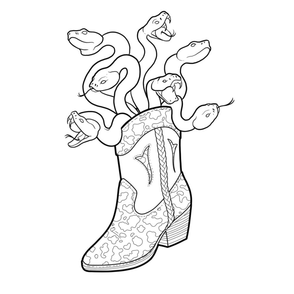 There’s a snakes in my boot.