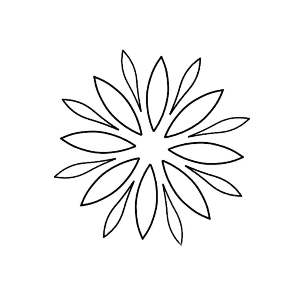 Stipple stars
