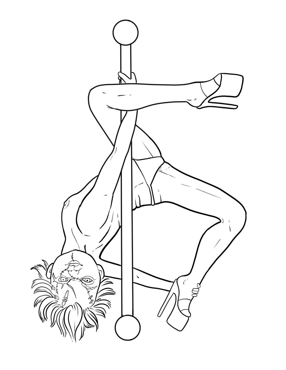 Stripper Chucky