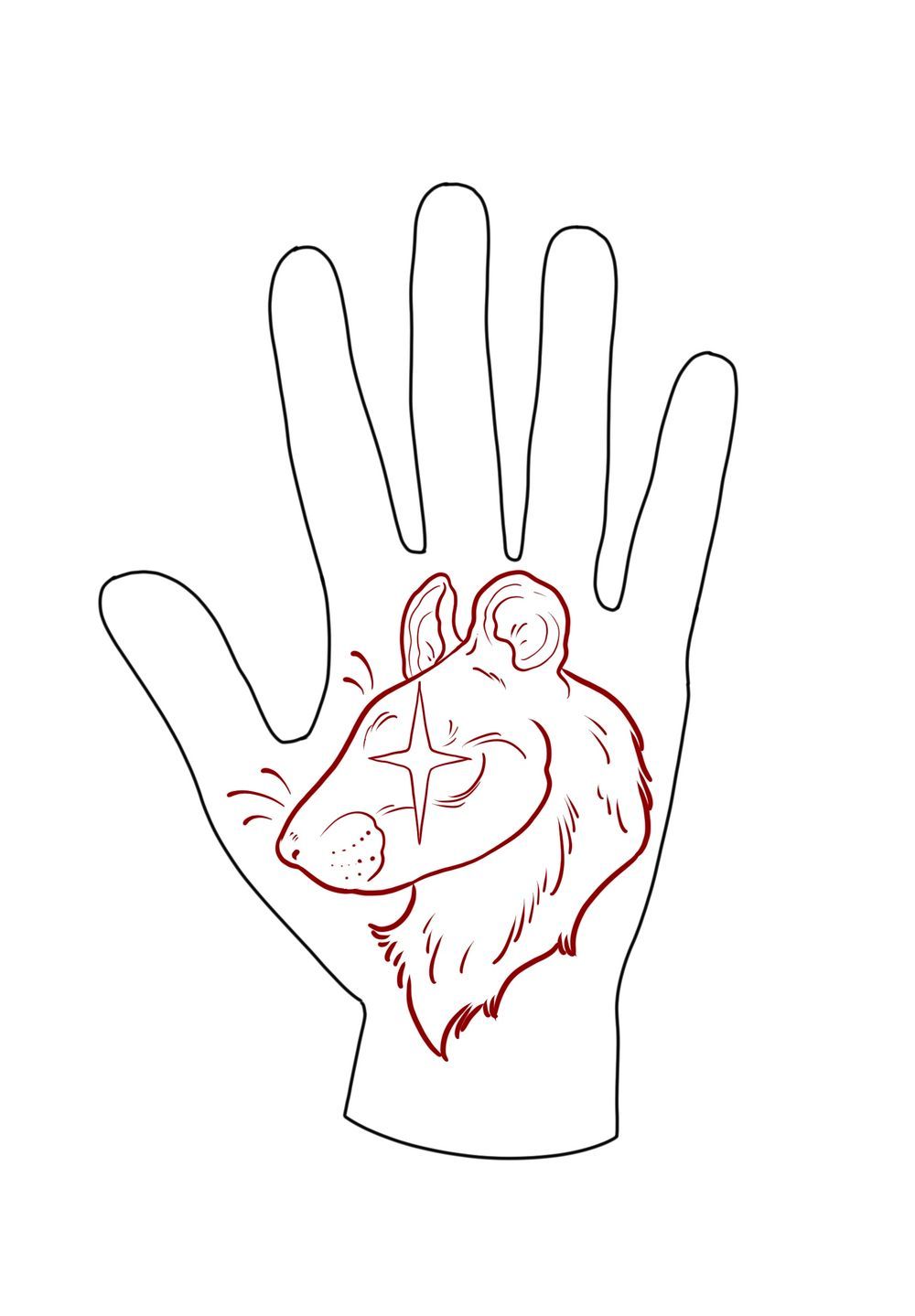 Rat Palm Tattoo