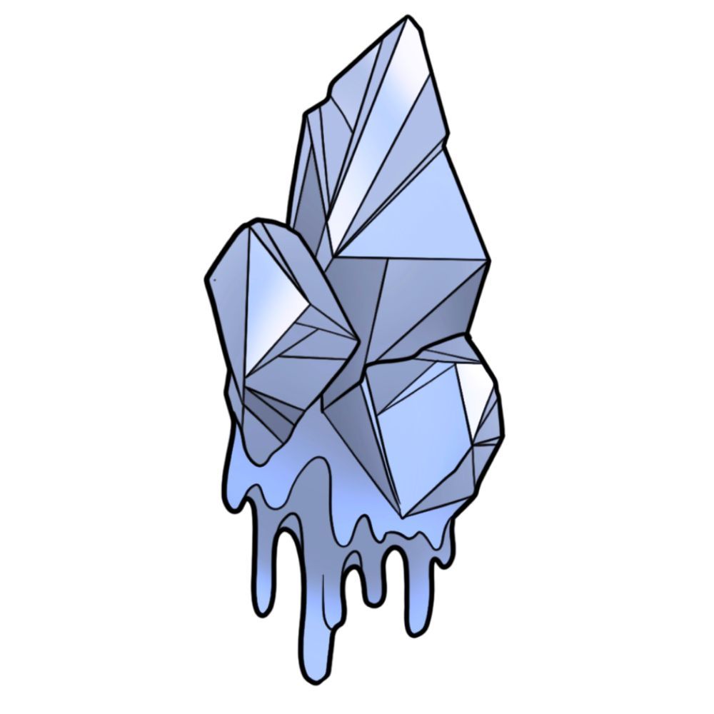 Melty crystal 