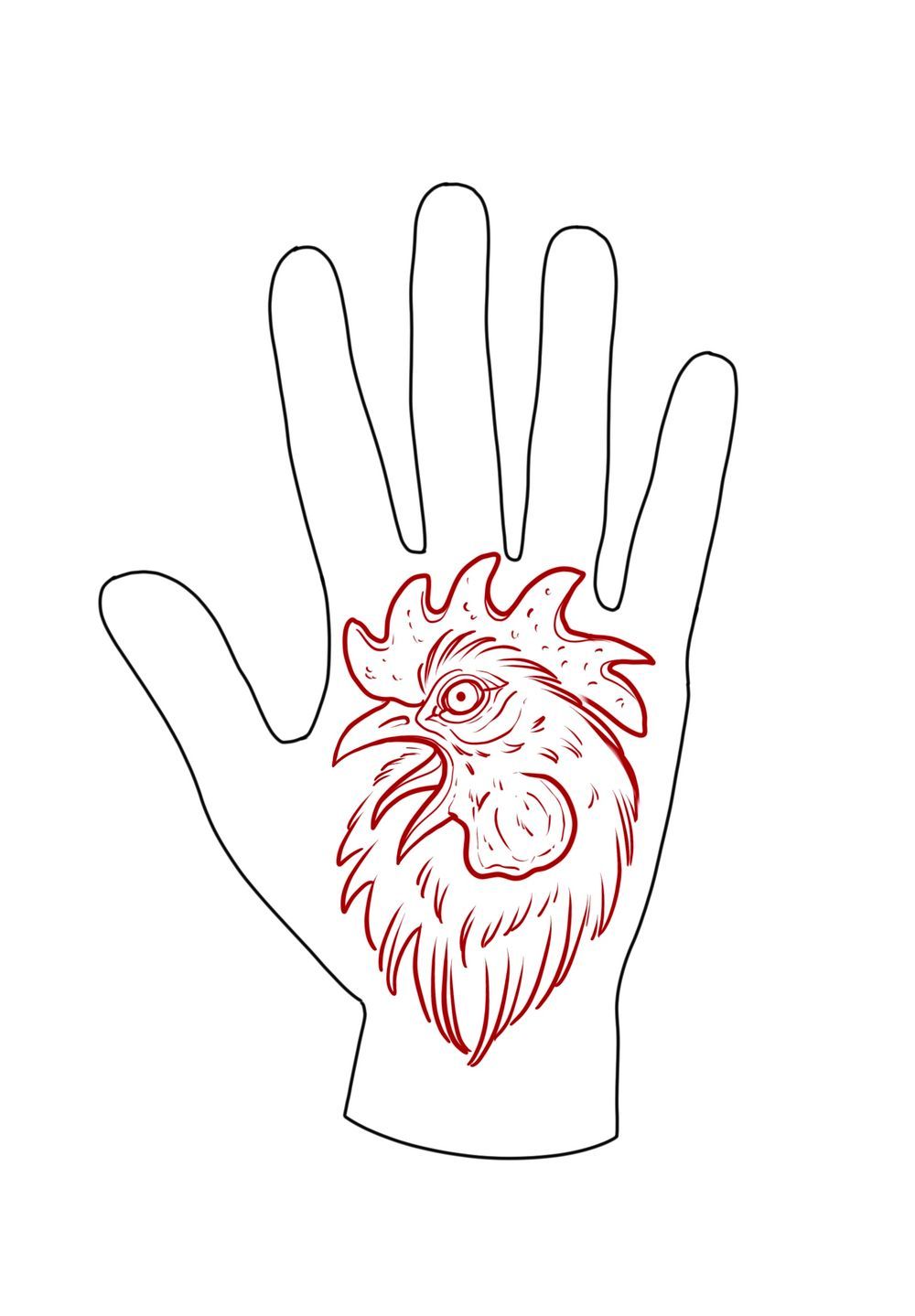 Handful of cock