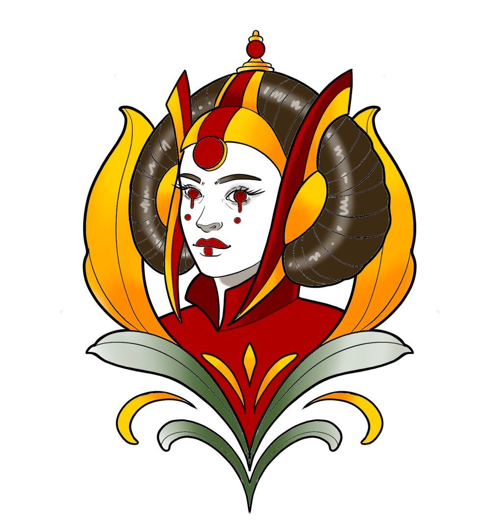 Red padme 