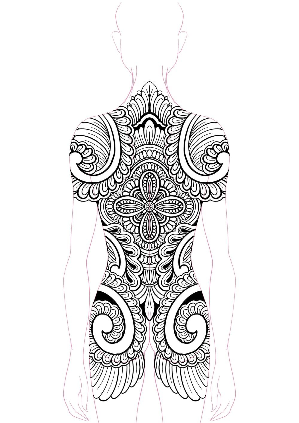 Ornamental backpiece