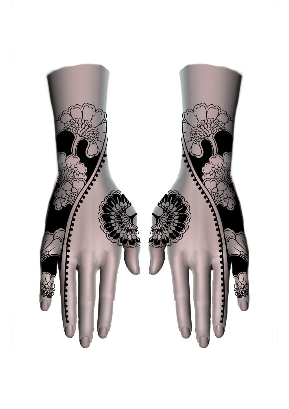 Night garden Hands