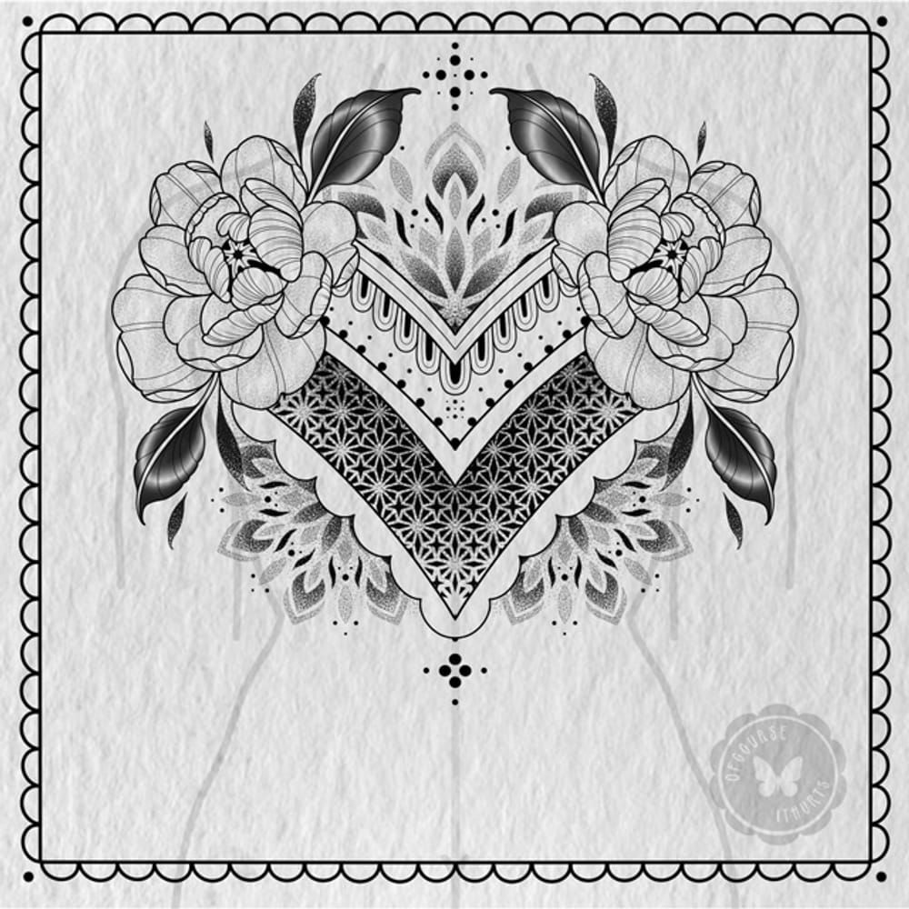 Floral/Ornamental Back :)