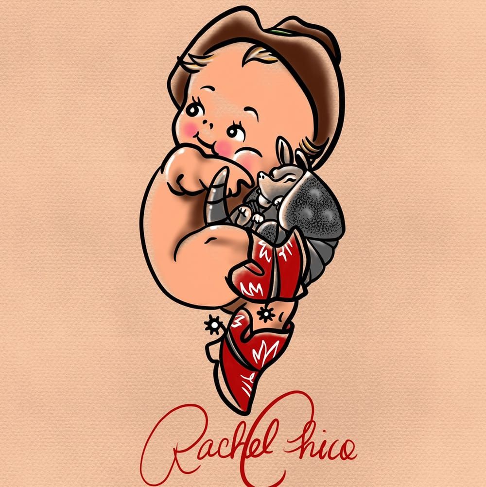 Kewpie cowboy