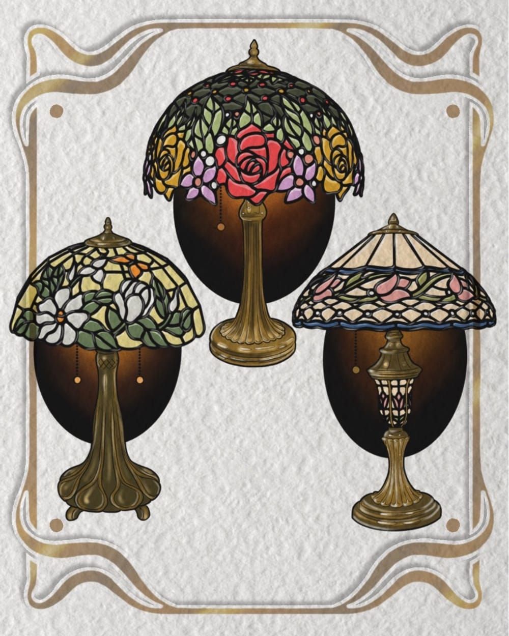 Tiffany lamps