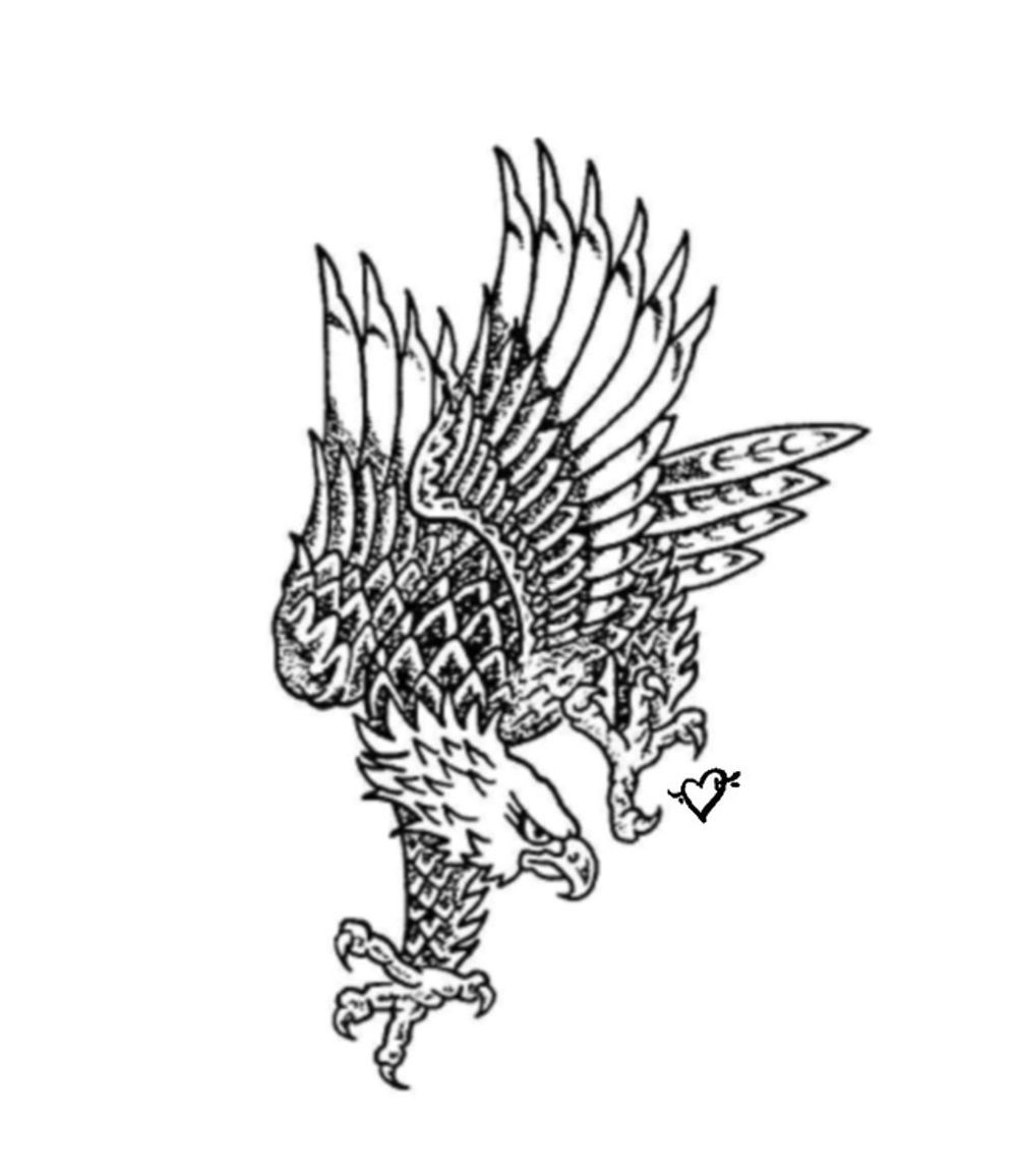 Eagle Side Angle 