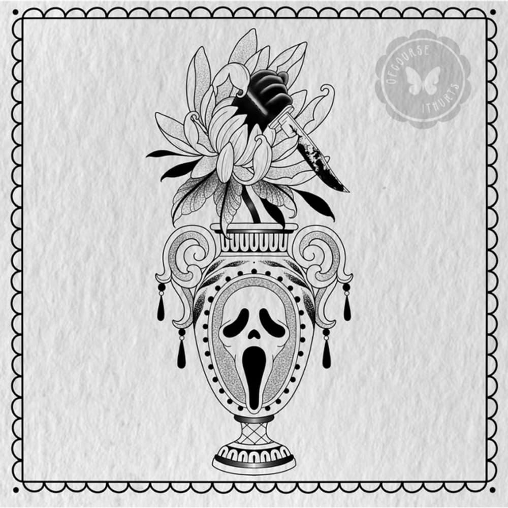 Ghostface Vase