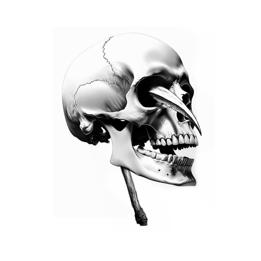 Skull scythe