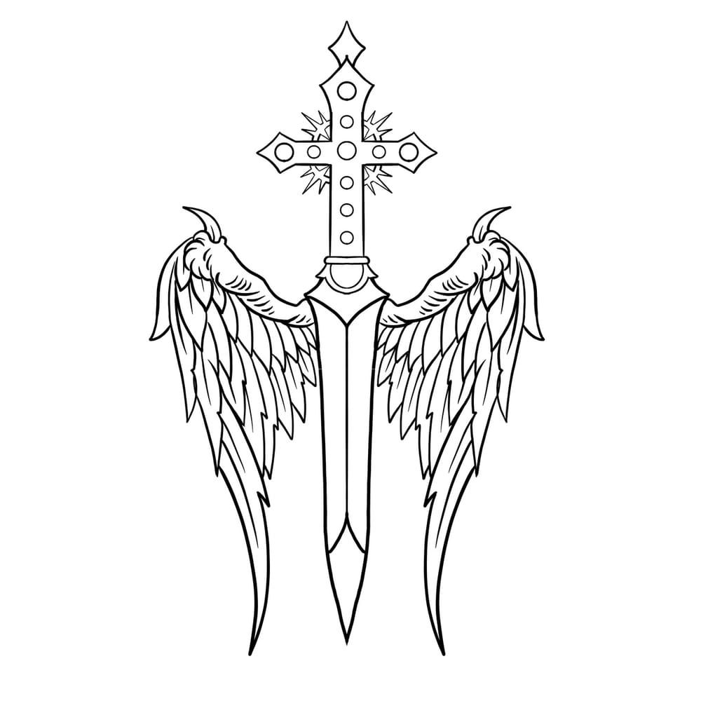 Winged sword