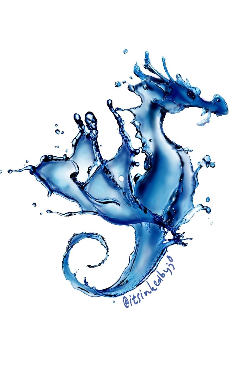 Dragon water elemental 