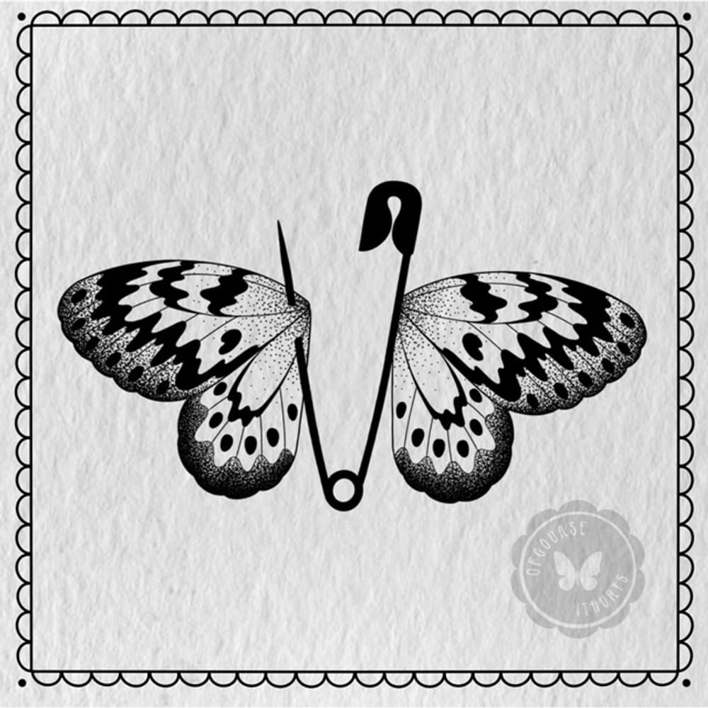 Pinned Butterfly