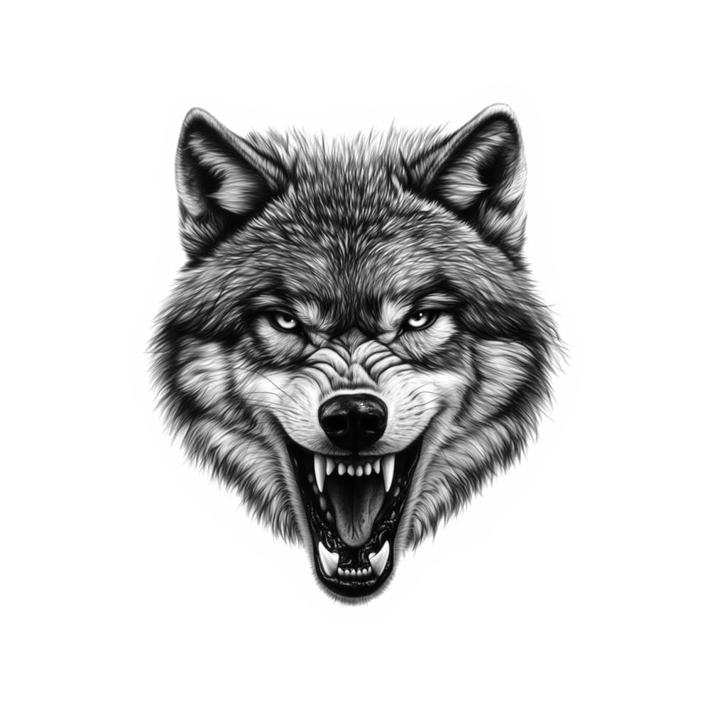 Wolf head