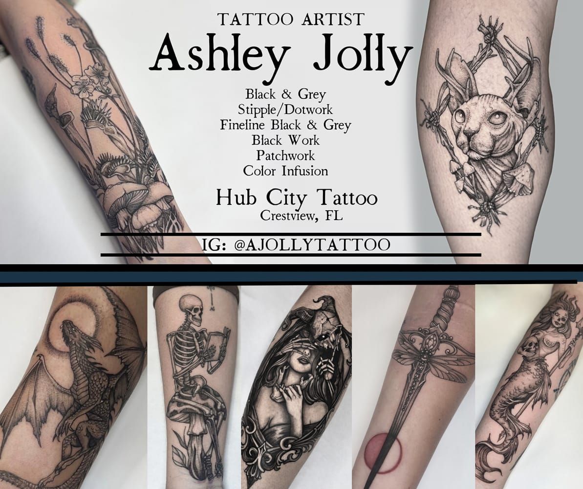 Ashley Jolly — tattoo artist