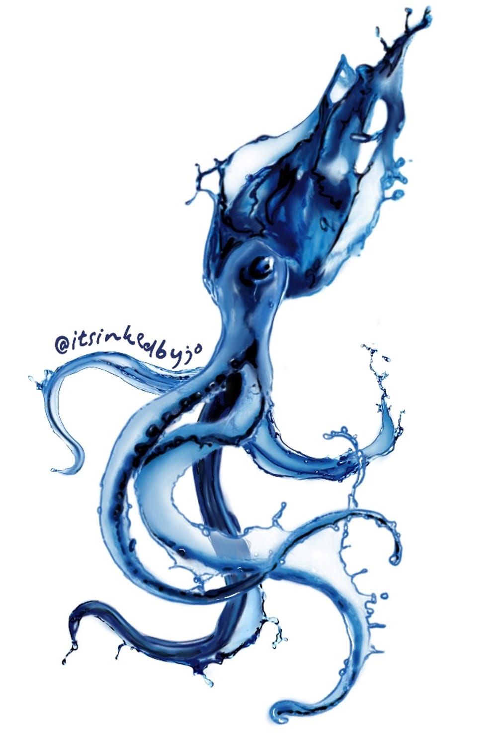 water elemental squid 