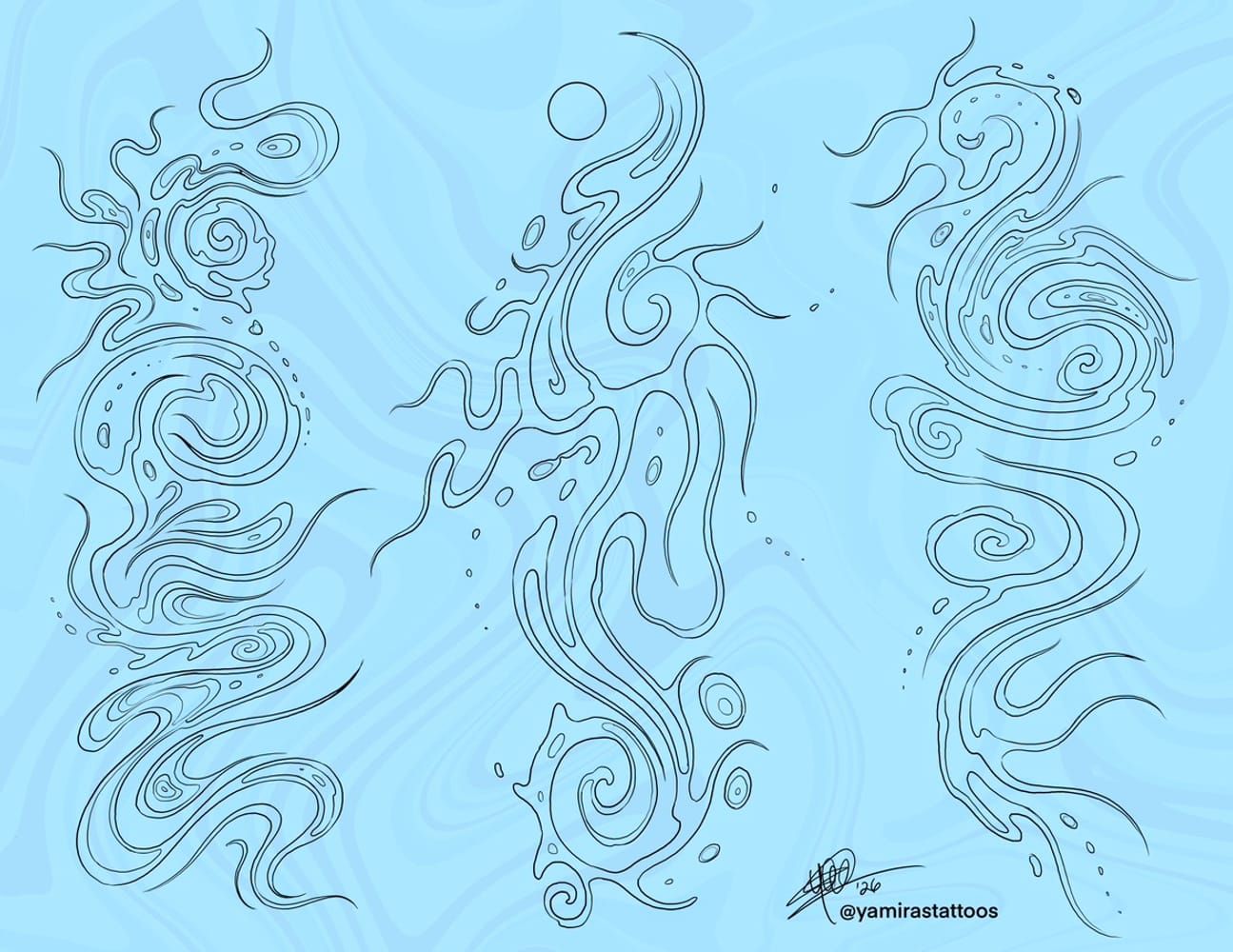Pisces - Swirls