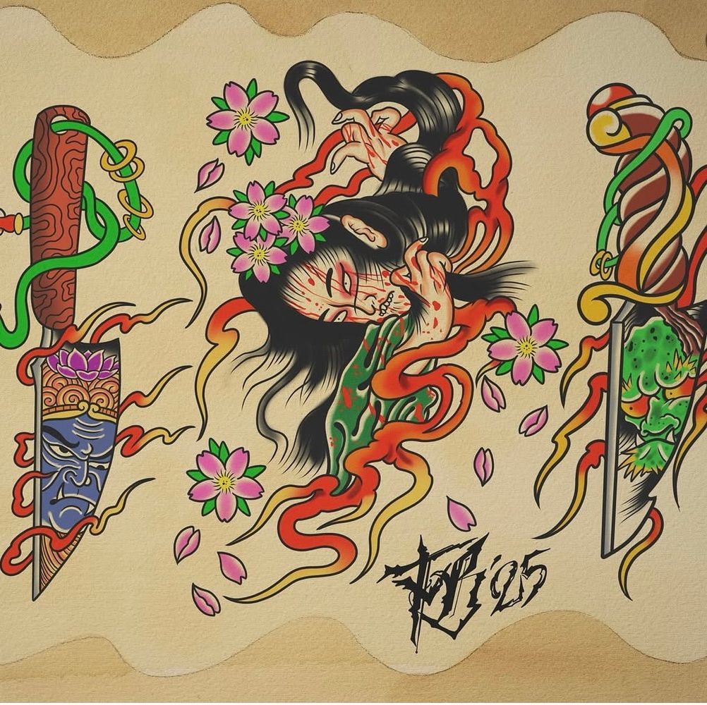 Oni, Fudo, lady