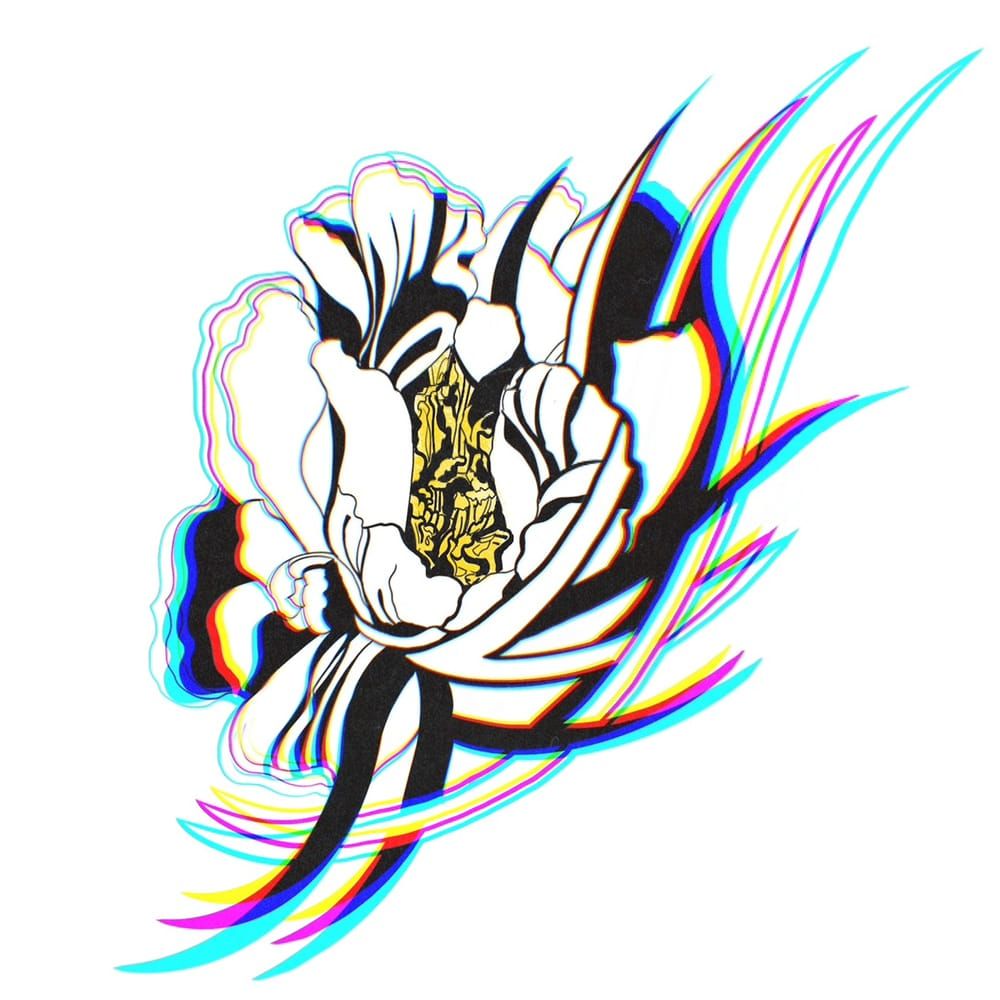 Glitch flower