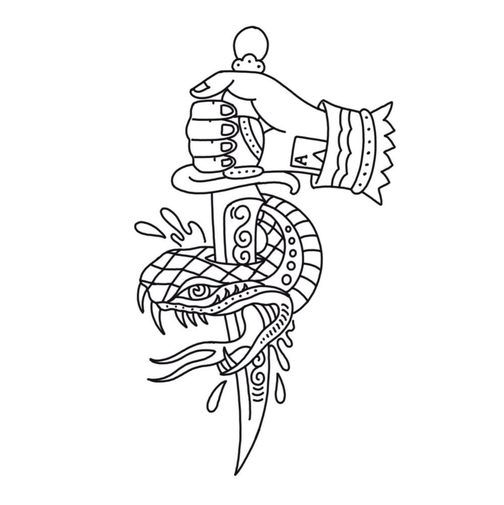 Hand dagger