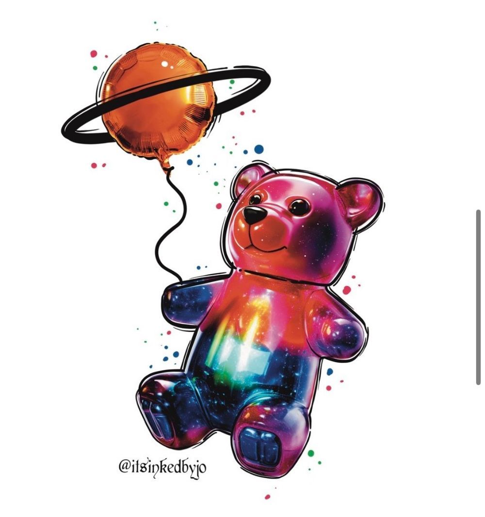 Bear and balloon 
