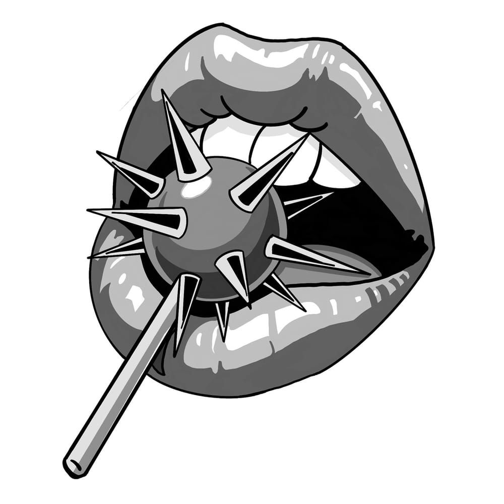 How many licks